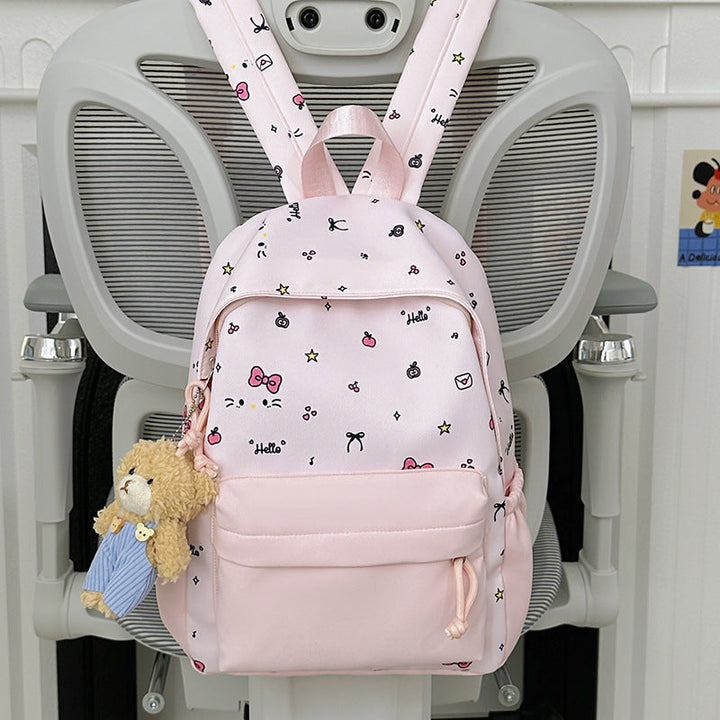 Cute Character-Themed Mini School Backpack