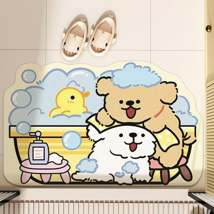 Cartoon Bath Mat Kalsten