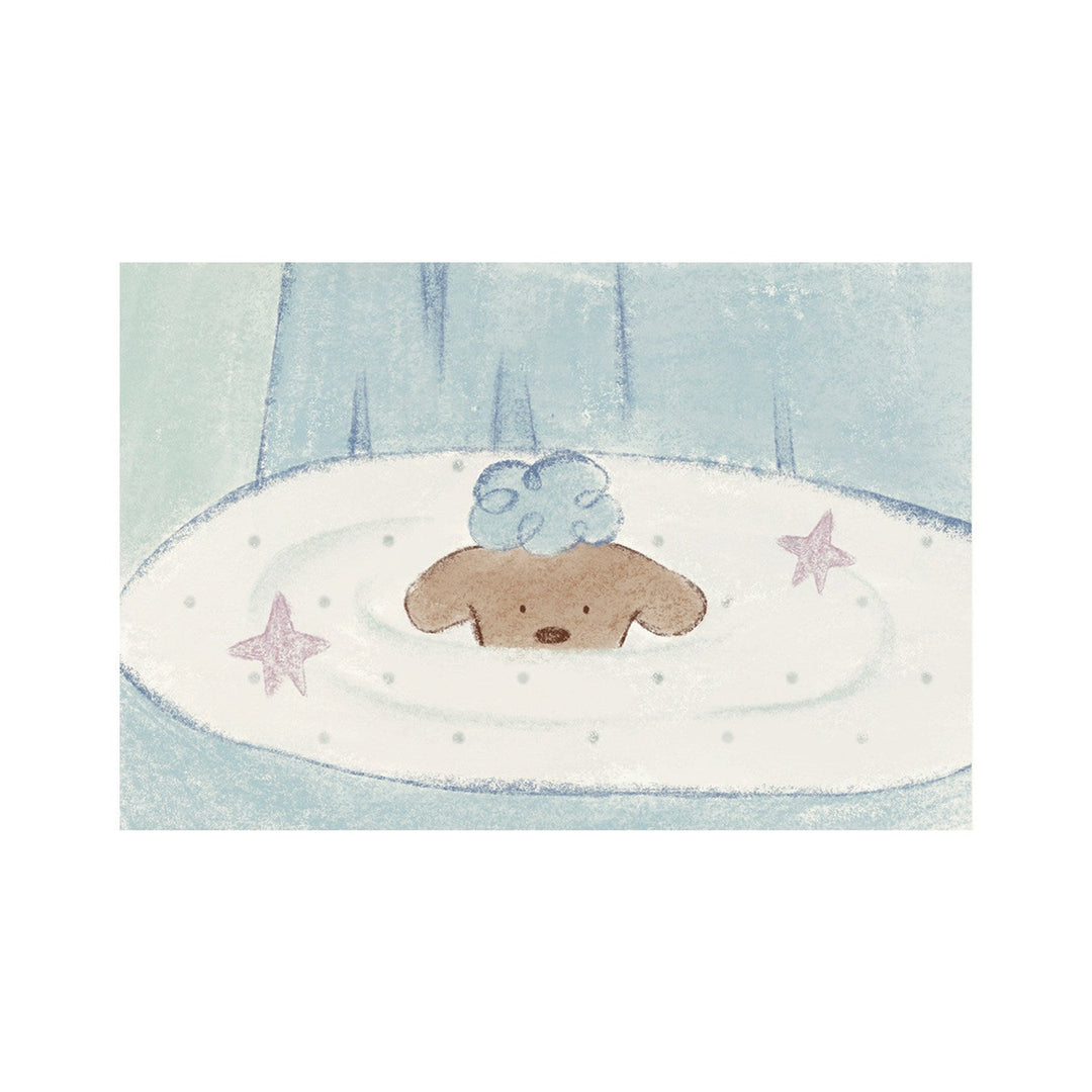 Cartoon-Themed Bath Mat Kalsten