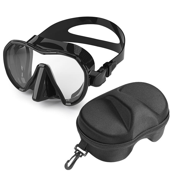 Diving mask with wide field of vision and comfortable wearing comfort Kalsten