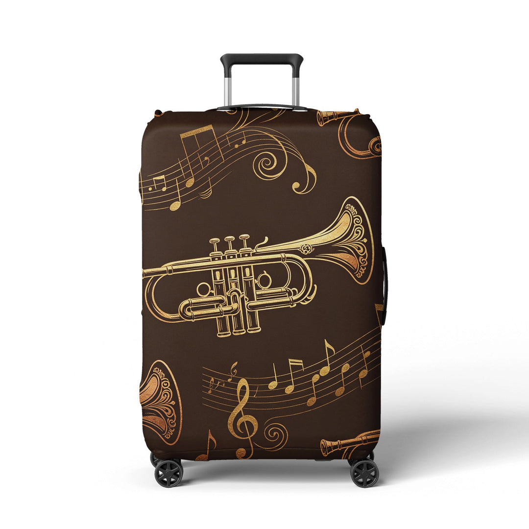 Women's suitcase with unique hand-drawn design Kalsten