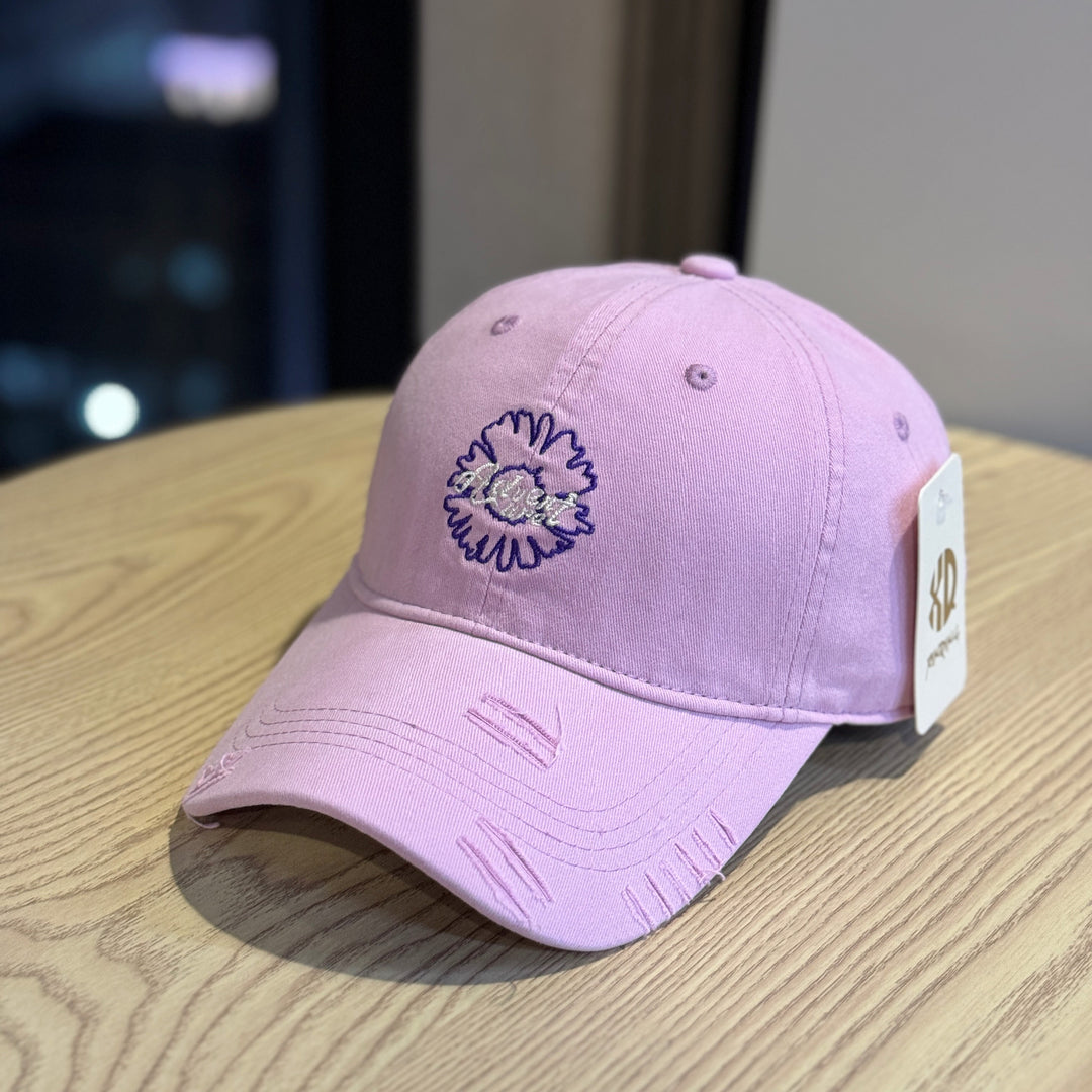 Unisex Embroidered Flower Design Baseball Cap Kalsten