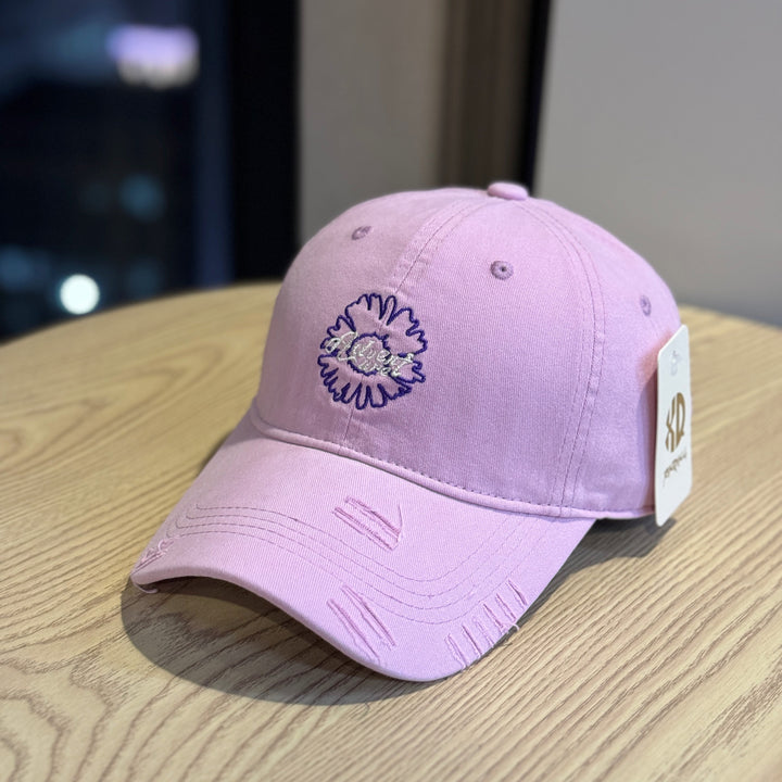 Unisex Embroidered Flower Design Baseball Cap Kalsten