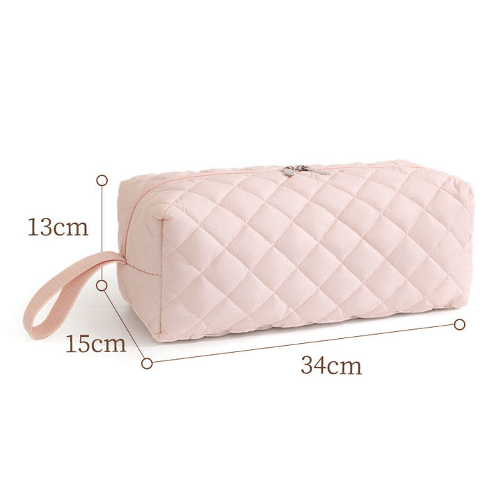 Quilted Animal Print Makeup Bag Kalsten