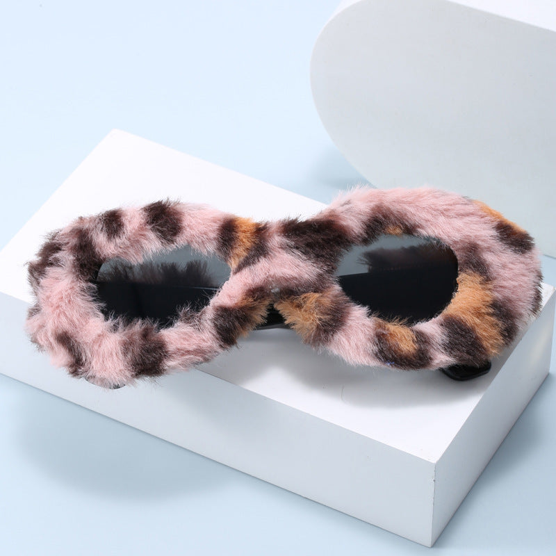 Women's fashionable sunglasses in trendy fleece design Kalsten