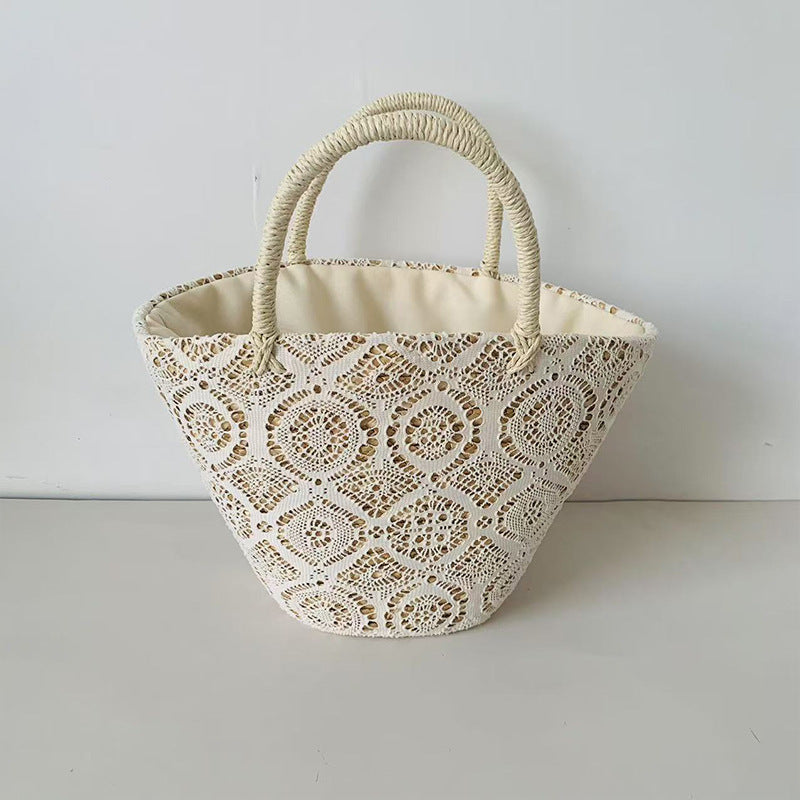 Basket bag with elegant, woven design Kalsten