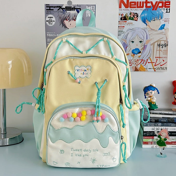 Fun Whimsical Plush School Backpack