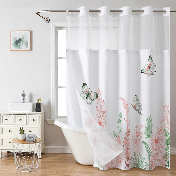 Elegant Butterfly Shower Curtain Kalsten
