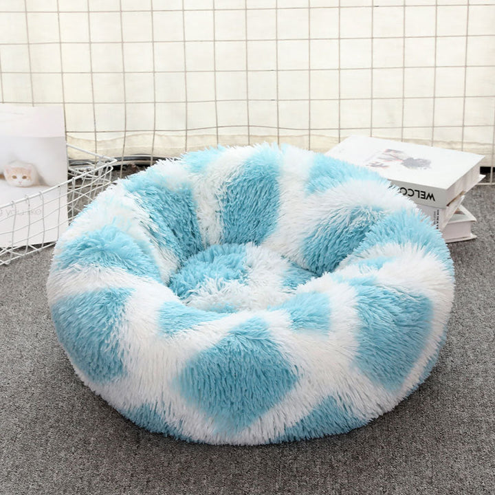 Women Round Plush Pet Bed Kalsten