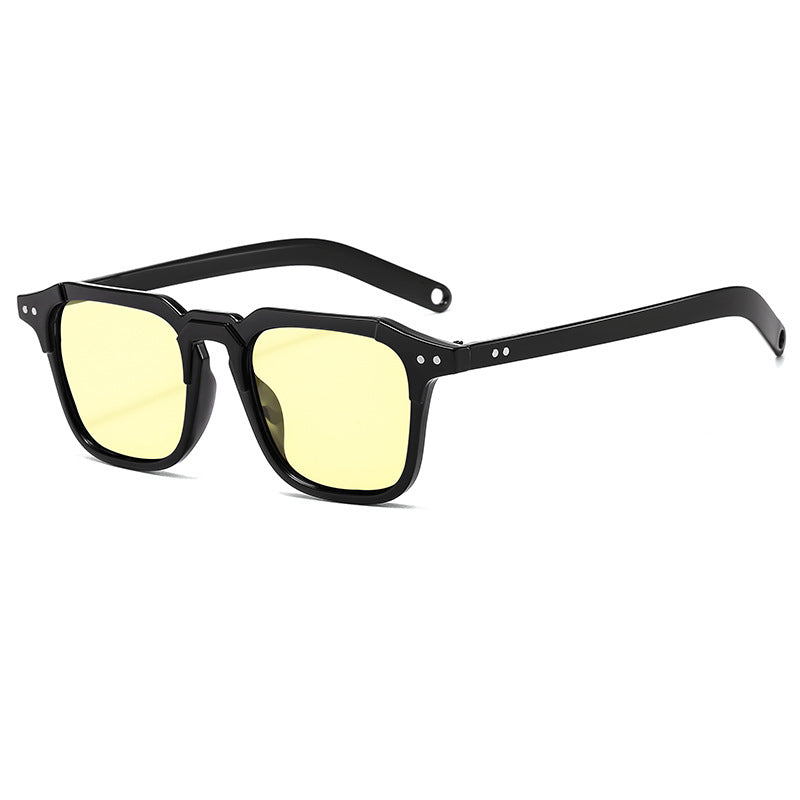 Men's Retro-Inspired Bold Square Sunglasses Kalsten