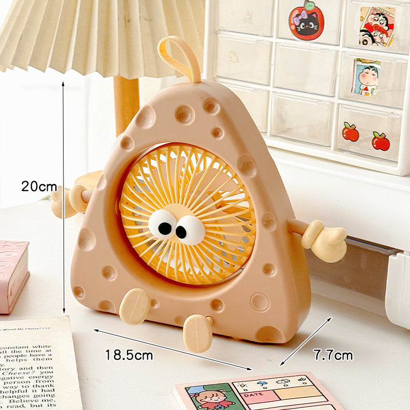 Women's Portable Mini Table Fan in Cute Animal Design Kalsten
