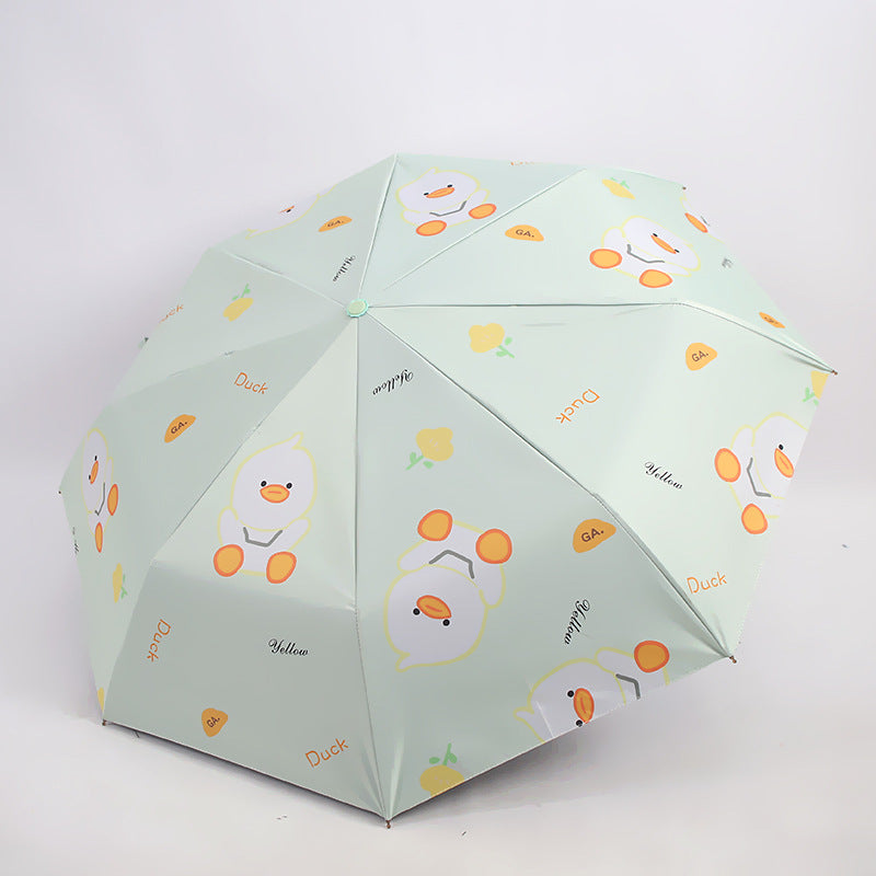 Women's Foldable Umbrella with Cute Design Kalsten
