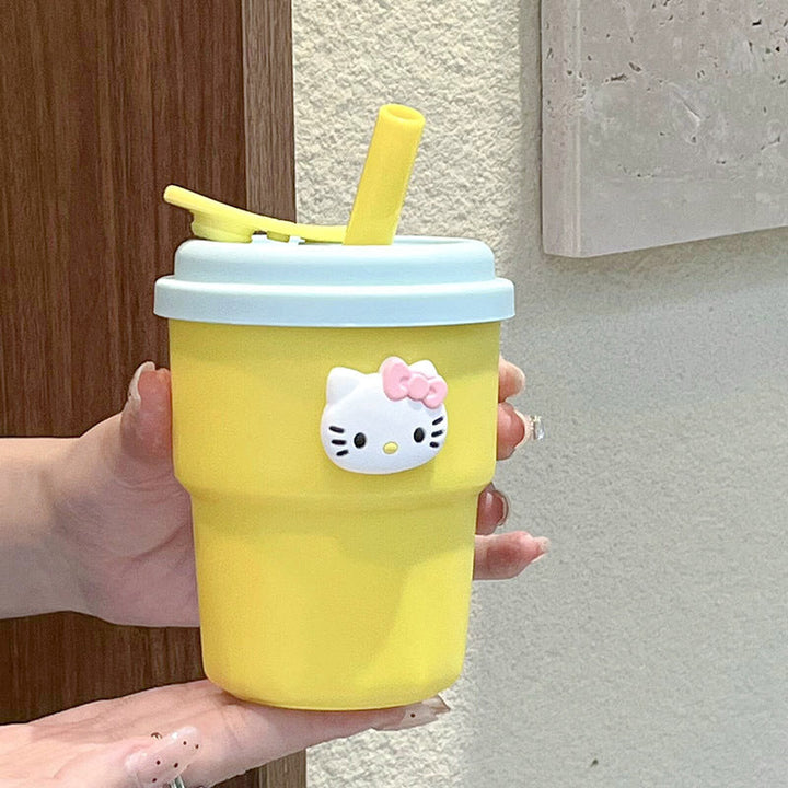 Women's reusable drinking cups with safe straw Kalsten