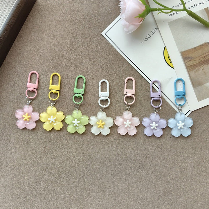Key ring with flower motif Kalsten