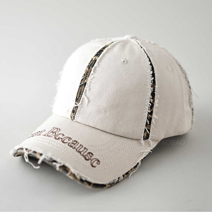 Men's Distressed Vintage-Inspired Baseball Cap Kalsten