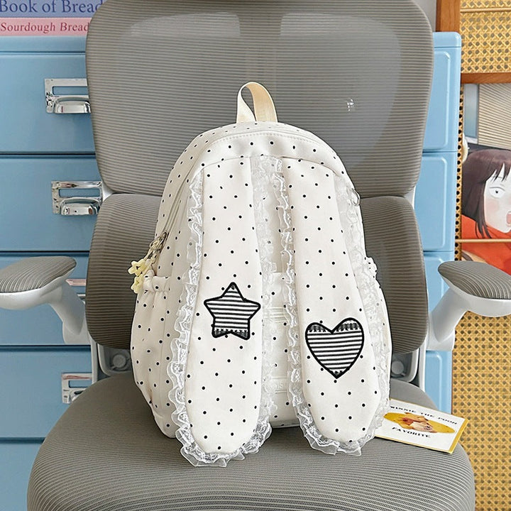 Bunny Ears Design Backpack Kalsten