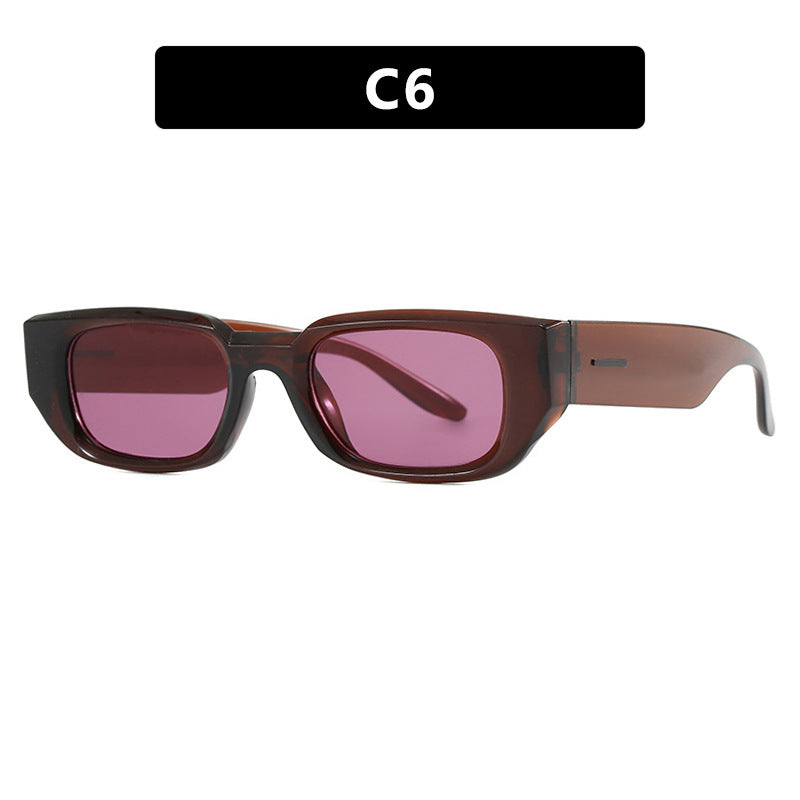 Women's fashionable sunglasses with innovative, transparent frame and polarized lenses Kalsten