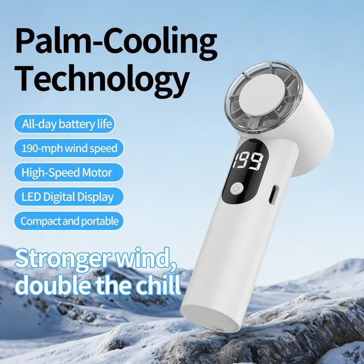 Unisex High-Performance Rechargeable Handheld Fan Kalsten