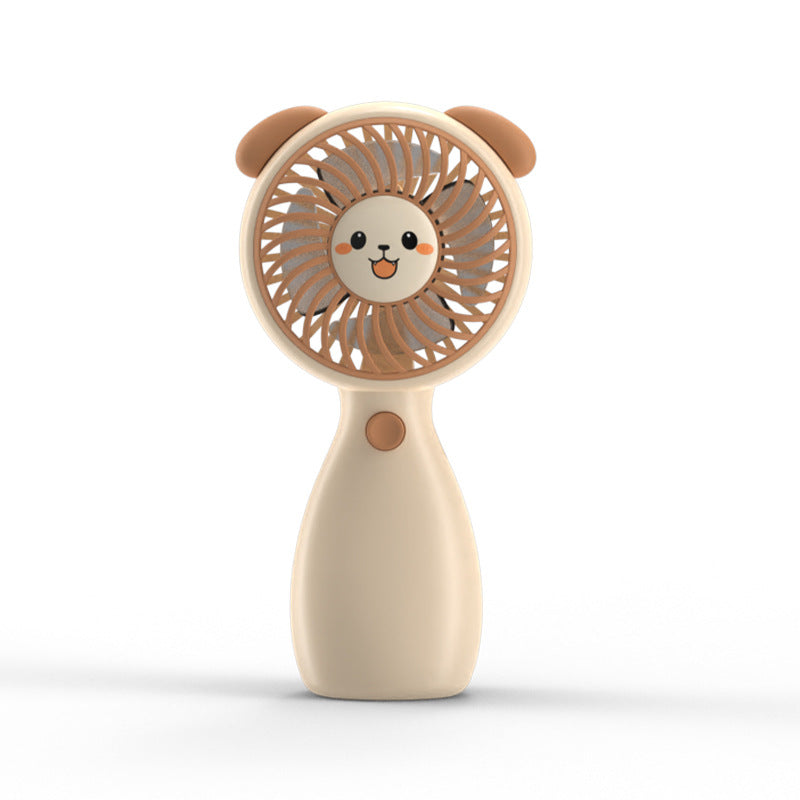 Women's Portable Mini Hand Fan in Cute Animal Design Kalsten