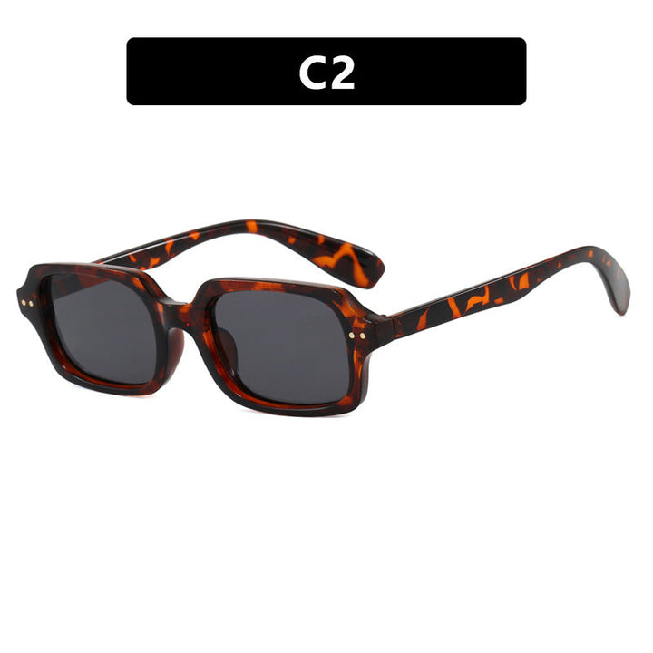 Ladies stylish square sunglasses with striking accents Kalsten