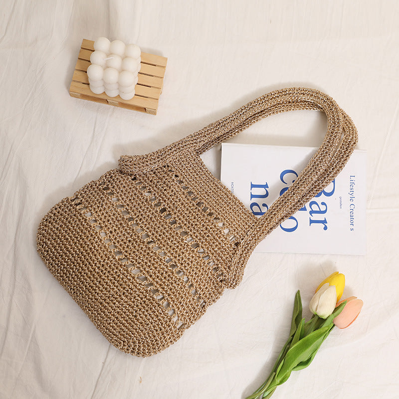 Coarse crochet handbag Kalsten