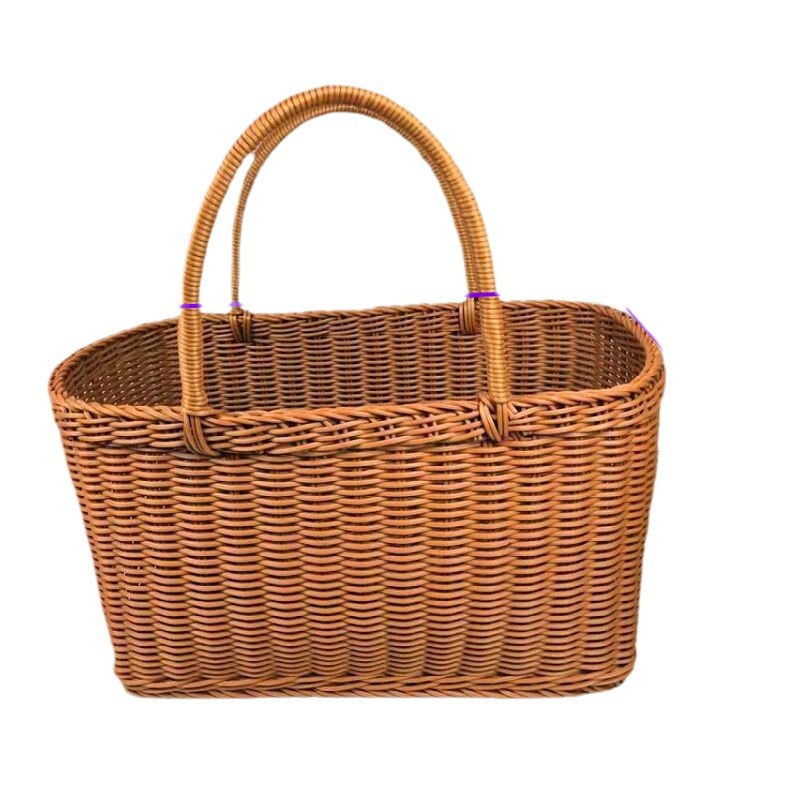 Handwoven Cotton Storage Basket Kalsten