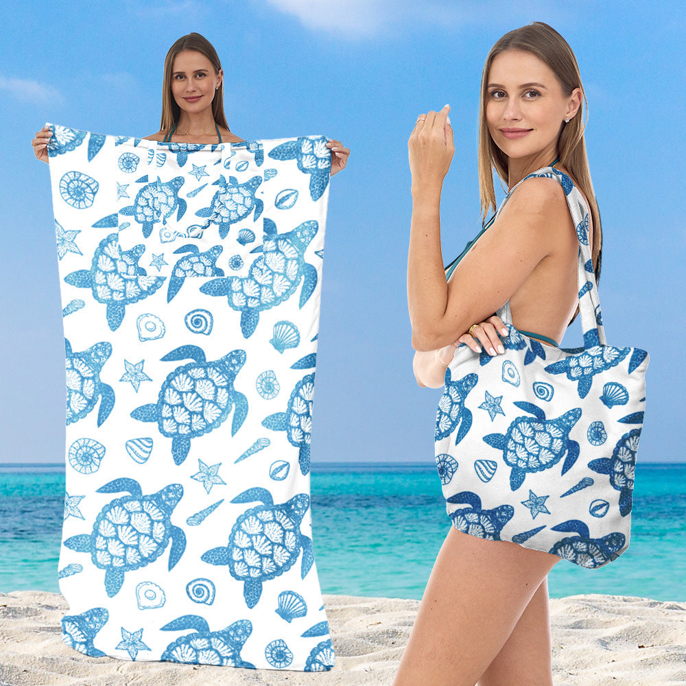 Tote bag with integrated towel Kalsten