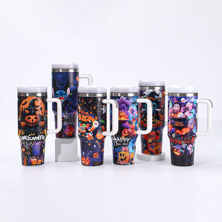 Women's Insulated Mug with Halloween Motif Kalsten