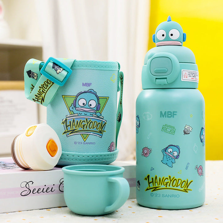 Women’s insulated drinking bottle with practical carrying strap and cute design Kalsten