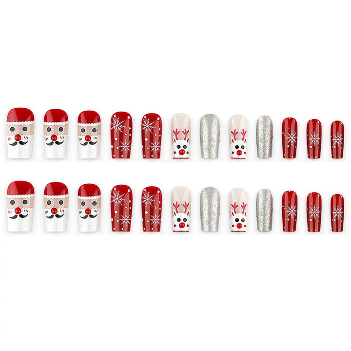 Artificial Christmas Art Nails Kalsten 1787298982