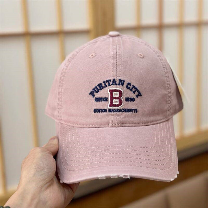 Women's Vintage Distressed Embroidered Baseball Cap Kalsten