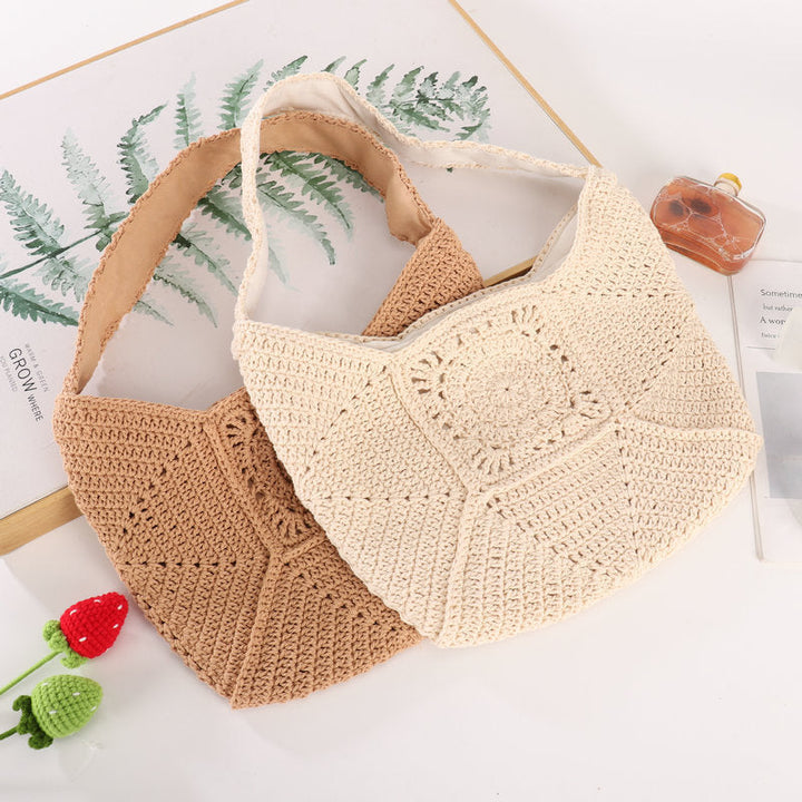 Handcrafted Macrame Shoulder Bag Kalsten