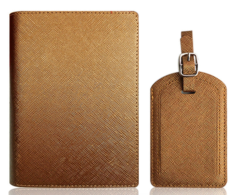 Stylish Passport and Luggage Tag Set Kalsten
