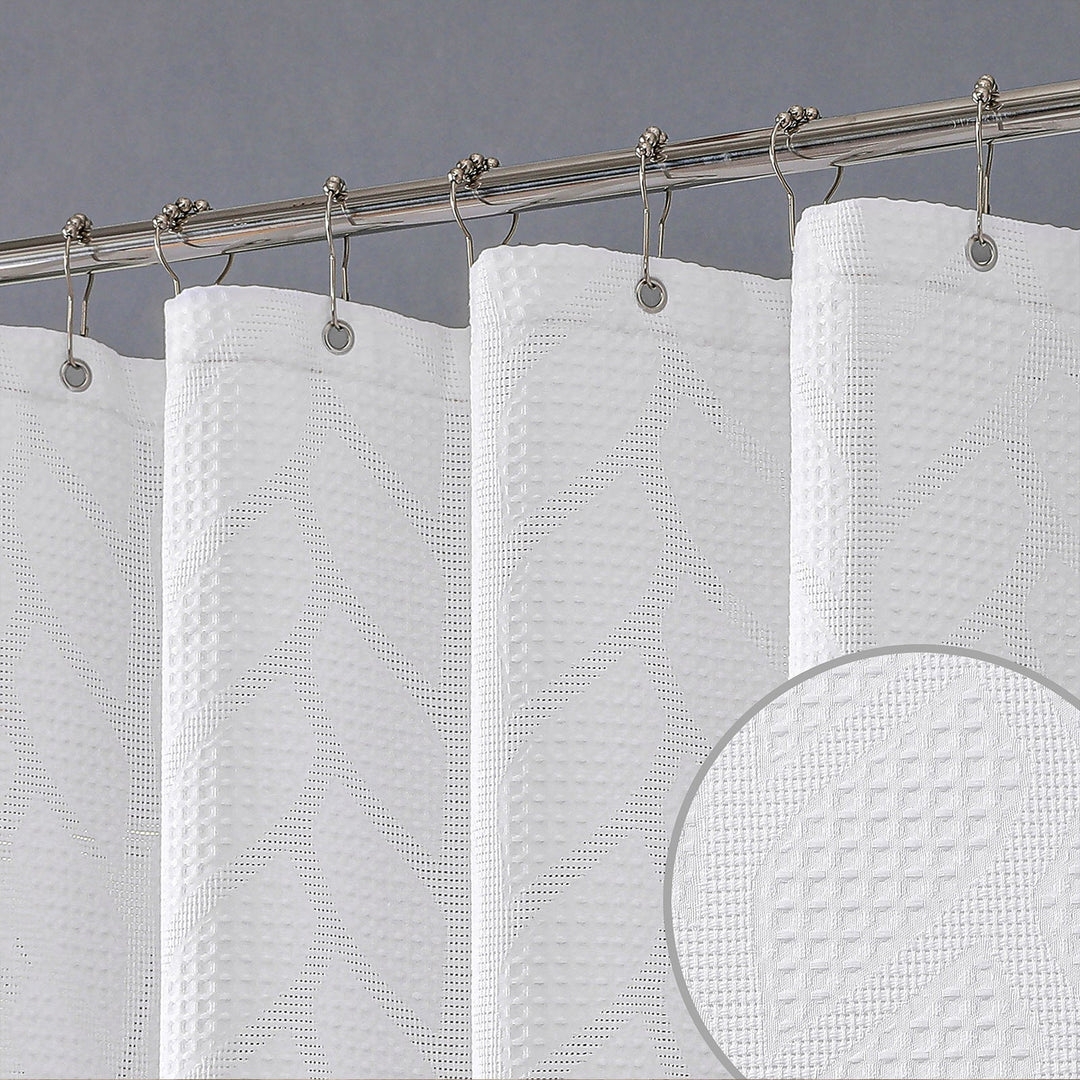 Textured Embossed Shower Curtain Kalsten