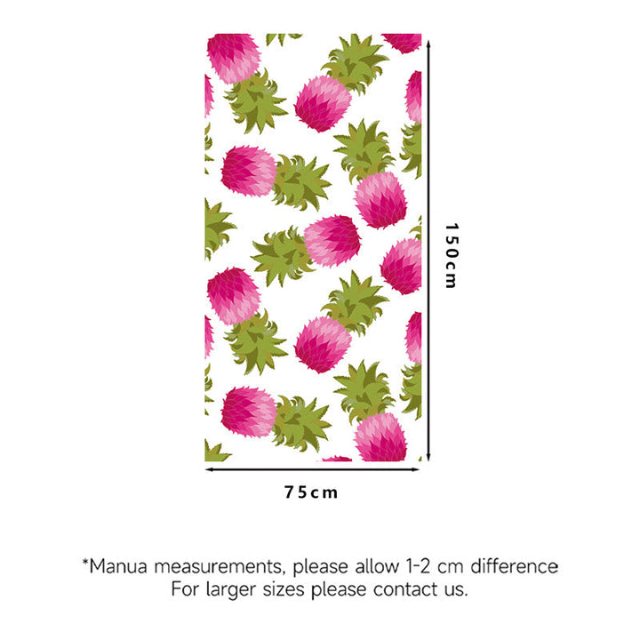 Beach towel with exotic pineapple and palm pattern Kalsten