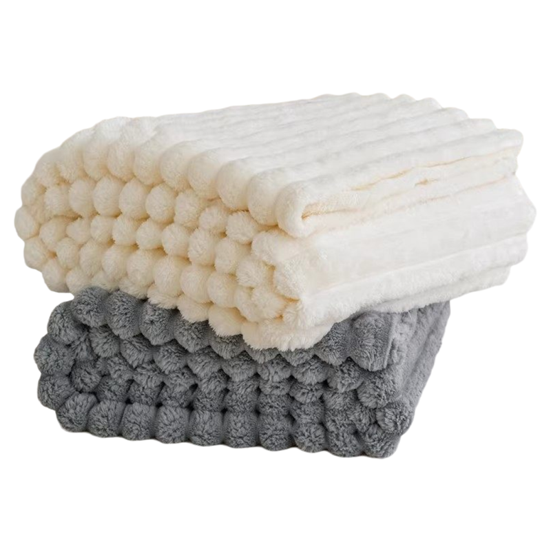 Women high-quality cuddle blanket with 3D structure Kalsten