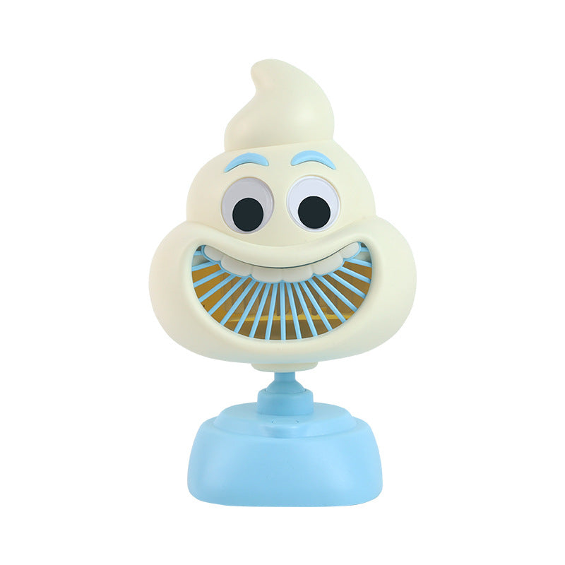Adorable Bunny-Themed Rechargeable Mini Fan Kalsten