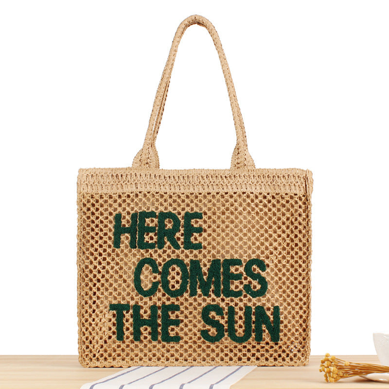 Shopping Bag Made of Natural Wicker Kalsten