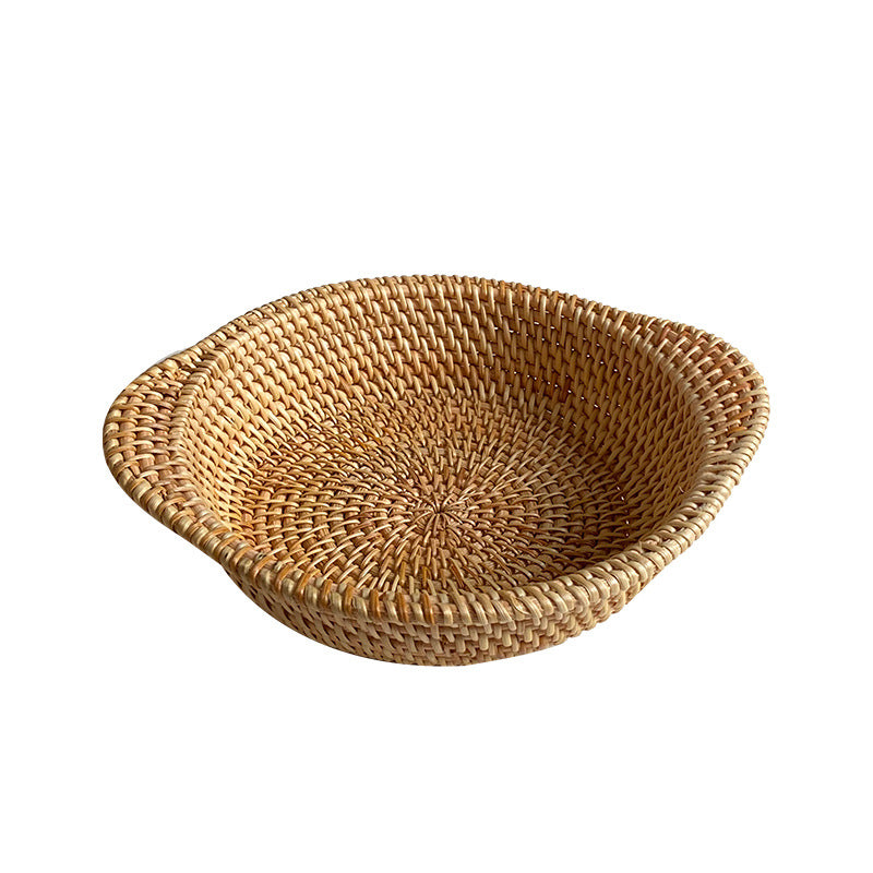 Handmade decoration basket with flat design Acalora