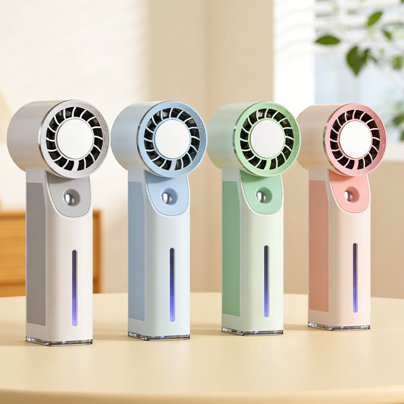 Women's Portable Battery Handheld Fan with Variable Speed Control Kalsten