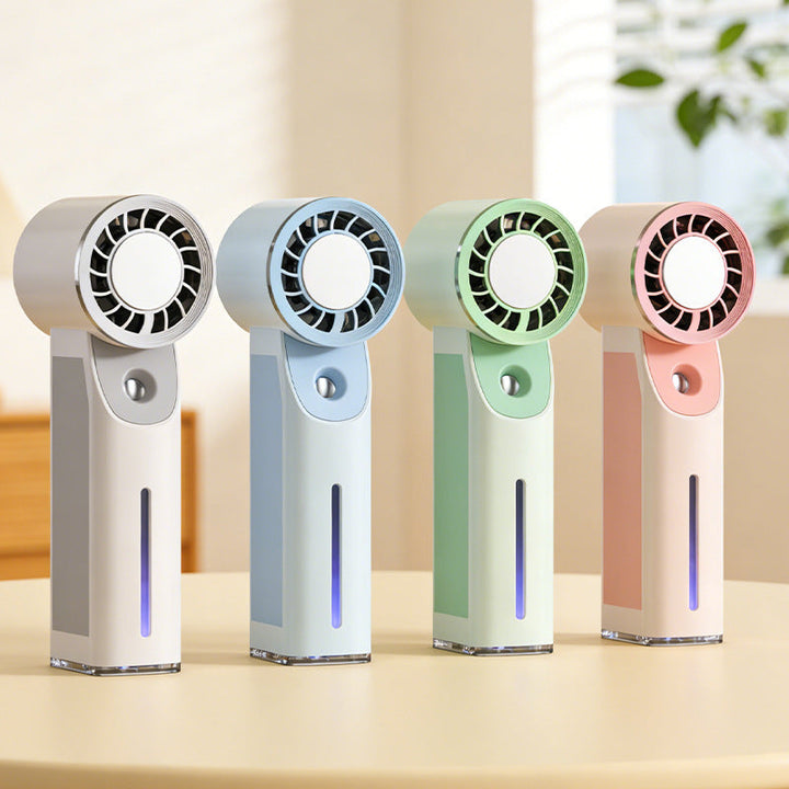 Women's Portable Battery Handheld Fan with Variable Speed Control Kalsten