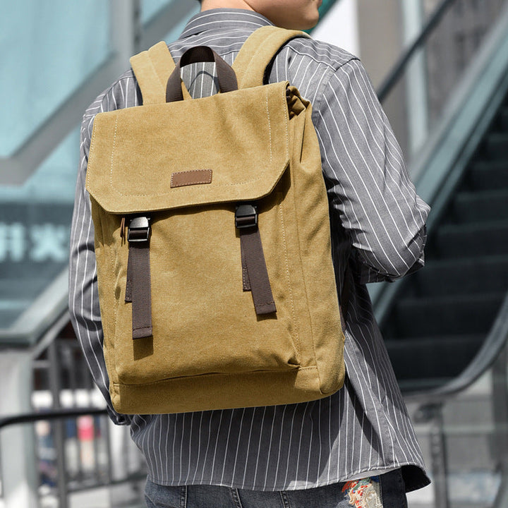 Backpack with Practical Flap Lid and Durable Material Kalsten
