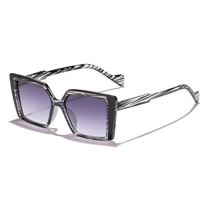 Women elegant square sunglasses with mirrored lenses Kalsten