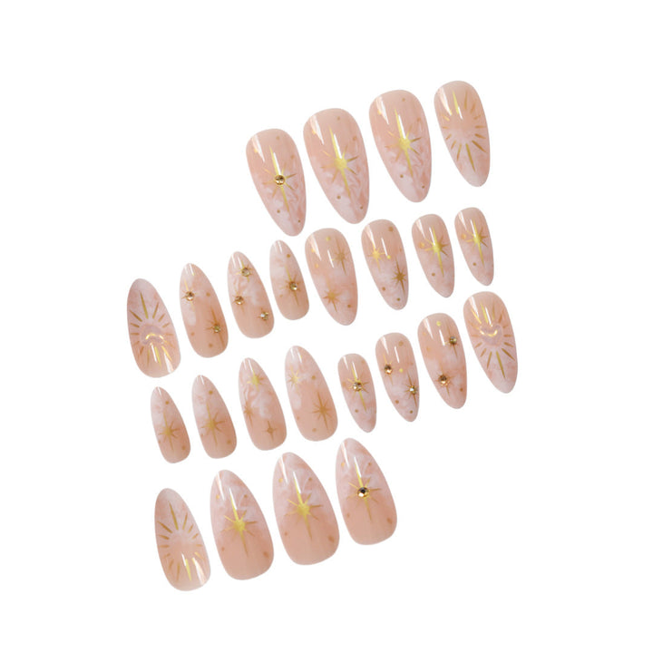 Chic Decorative Press-On Nail Art Kalsten