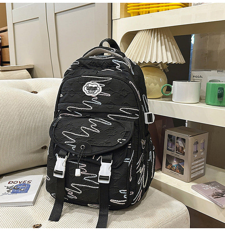 Fashion-Forward Utility School Backpack Kalsten