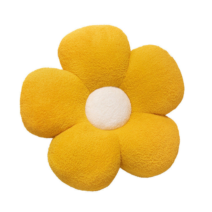 Blossom-shaped cuddle cushion Kalsten