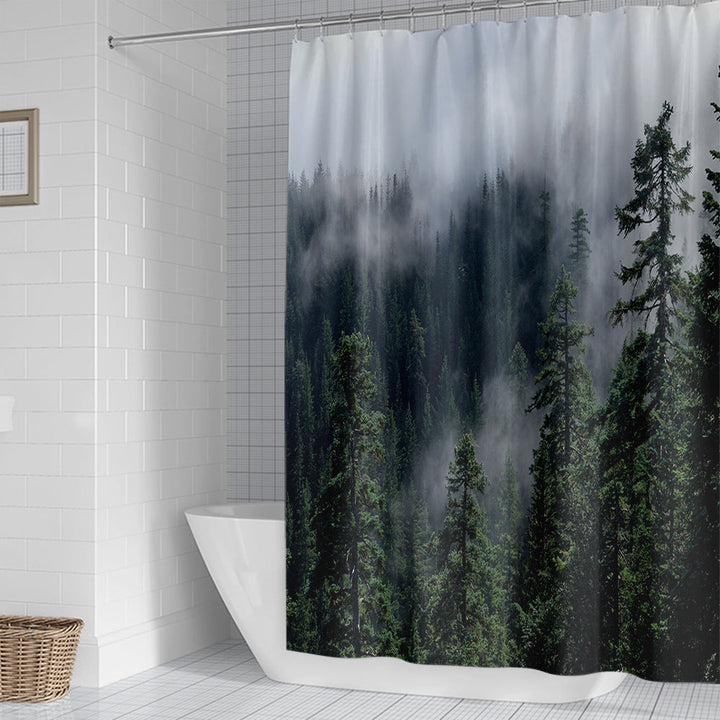 Forest Serenity Shower Curtain Kalsten