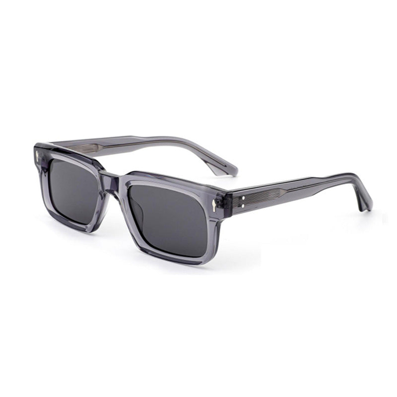 Ladies' fashionable sunglasses with clear frames and high-quality lenses Kalsten
