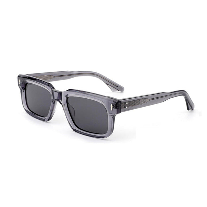 Ladies' fashionable sunglasses with clear frames and high-quality lenses Kalsten