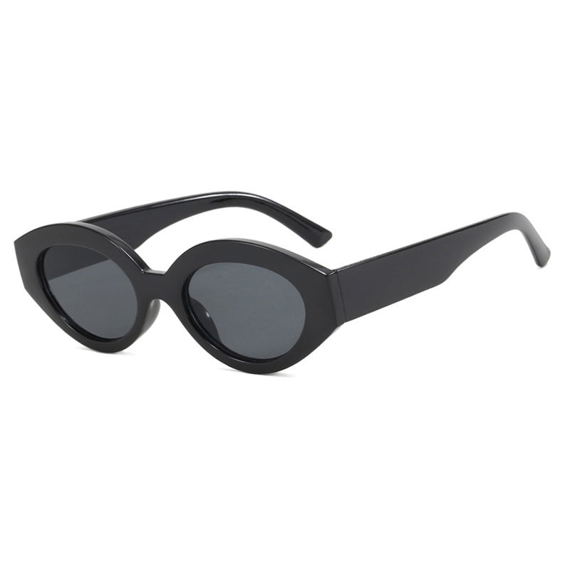Ladies trendy cat-eye sunglasses with animal print Kalsten